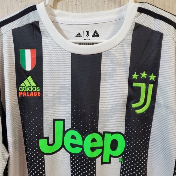 Adidas Palace Juventus Cristiano Ronaldo 7 Match Jersey Size XXL NWT - Picture 3 of 8